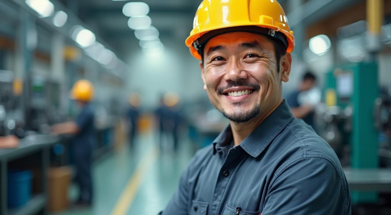 40代・50代でも活躍できる工場勤務のイメージ