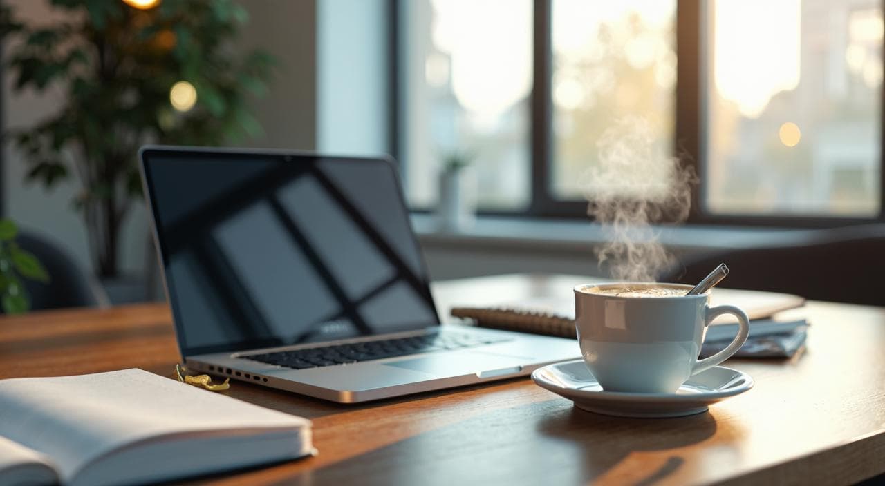 JSIC編集部のデスクとオフィスのイメージ