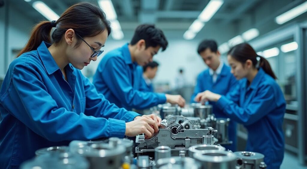 安定した環境で働ける大手自動車メーカー系ティア1企業の工場風景