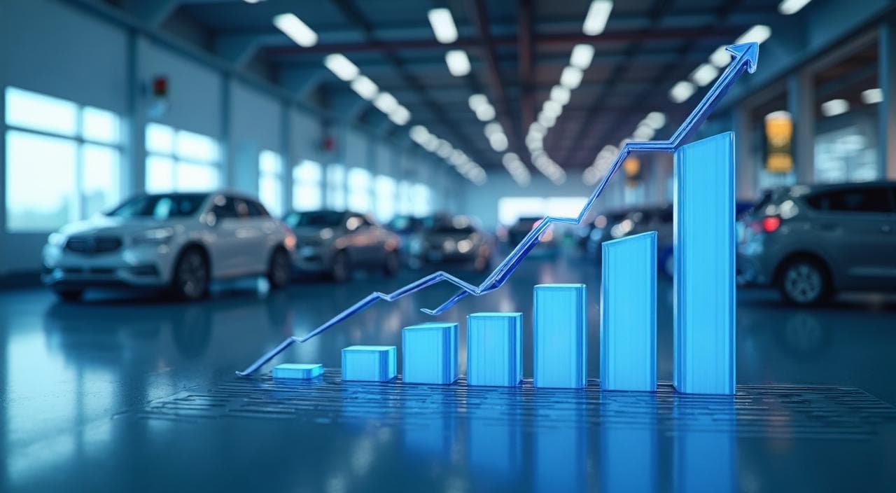 2026年春闘における製造業の賃金上昇トレンドを示すグラフのイメージ